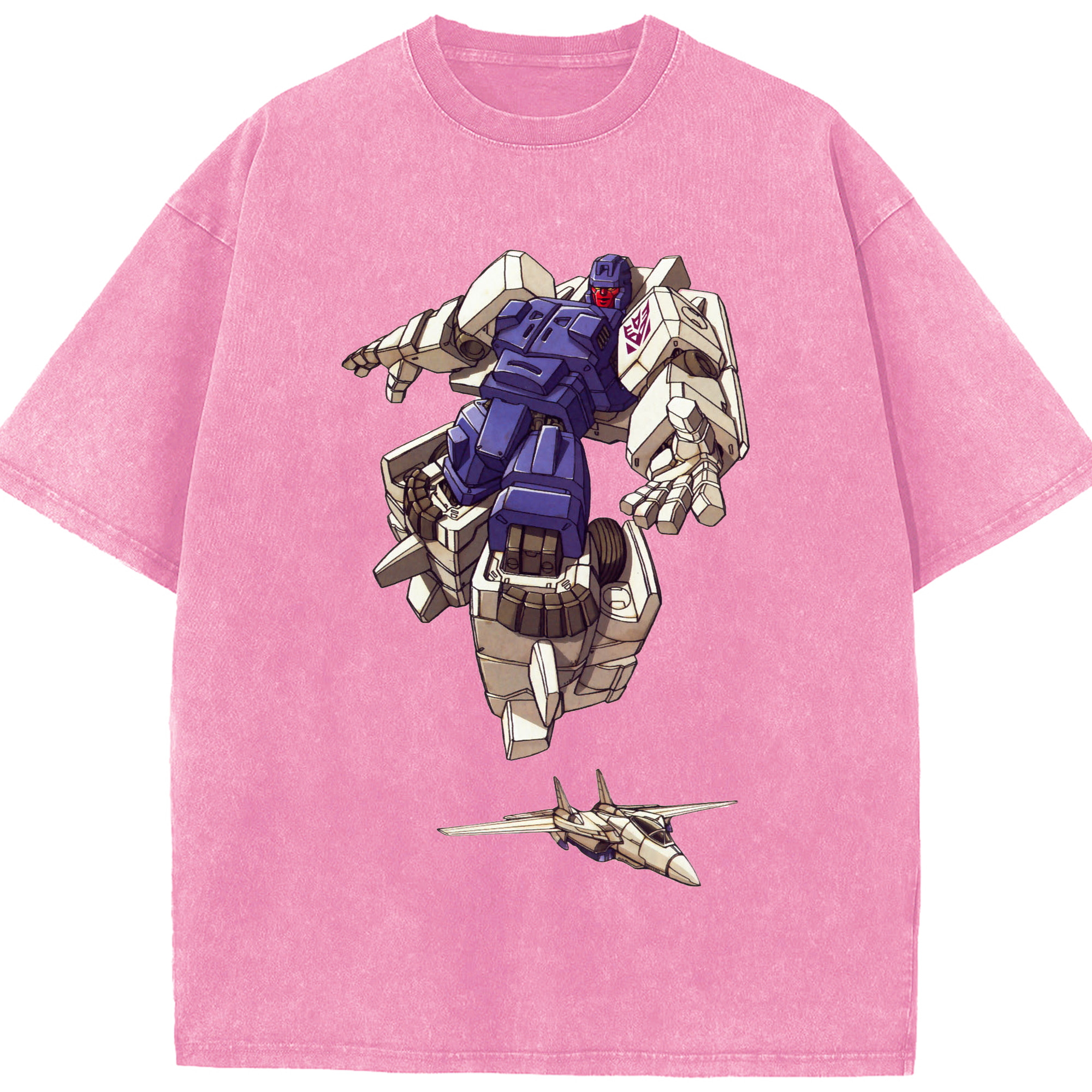 （画像用）  綿100% ヴィンテージ風 半袖Tシャツ（フロントプリント）